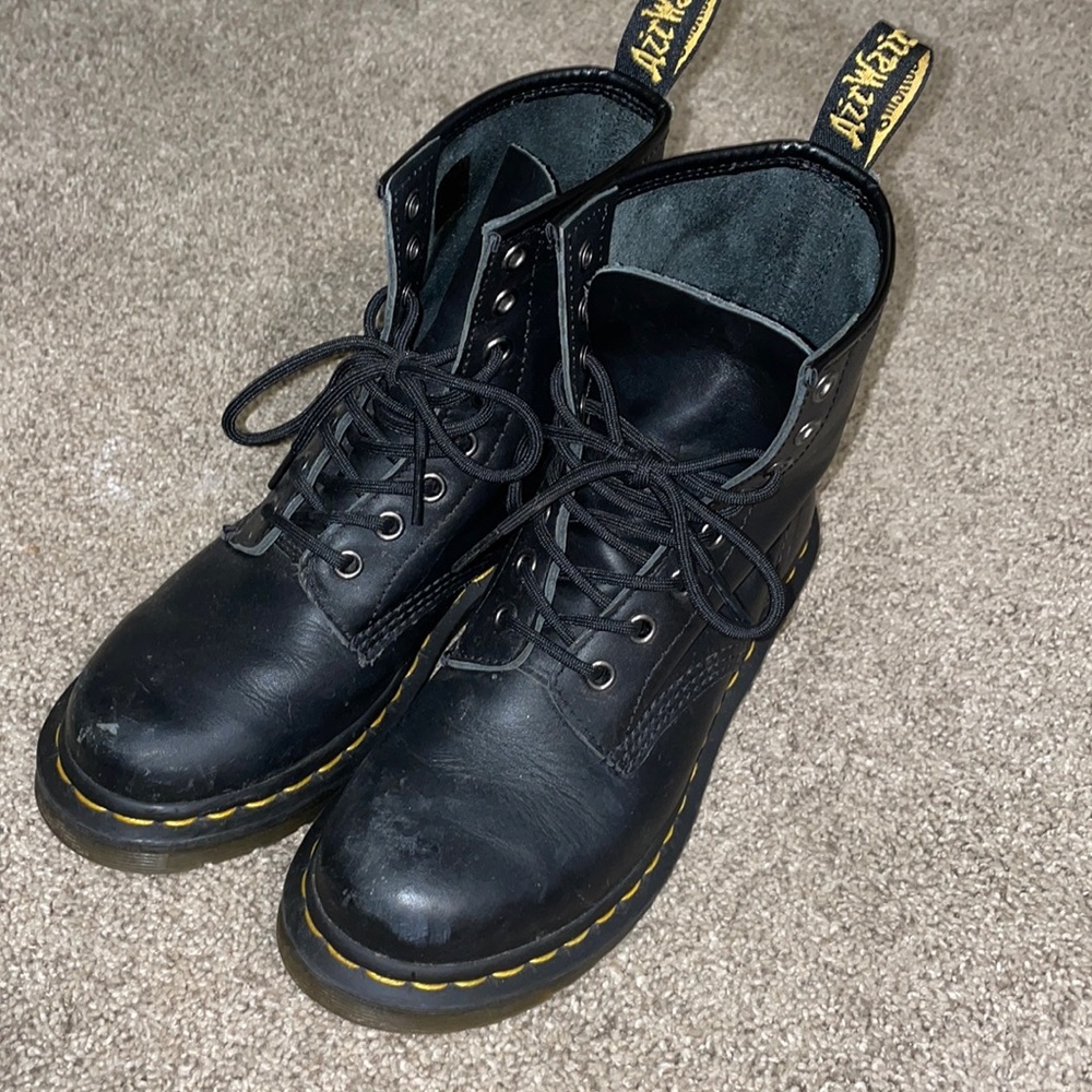 Doc Martin Classic Black Combat Boots